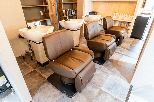 おしゃれな店内